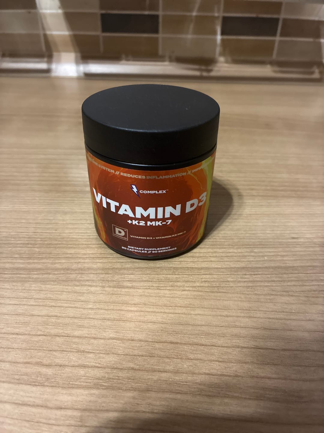 Customer photo review of Vitamin D3+K2 MK-7