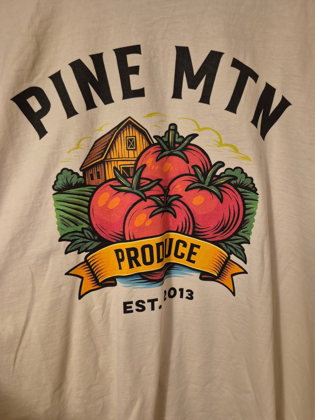 Customer photo review of TOMATO FARM CUSTOM SHIRT K6
