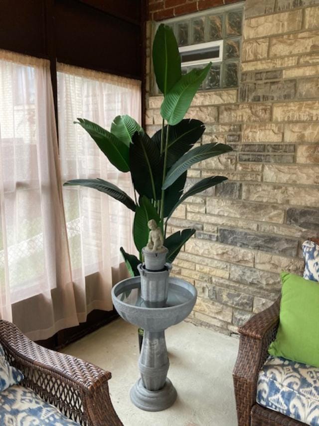 Customer photo review of Bari 5-In-1 Cordless Fluted Fountain with Infinity Bowl
