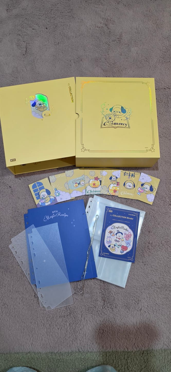 Customer photo review of BT21 with ULTBIAS  - CHIMMY - A5 myCOLLECTION Binder