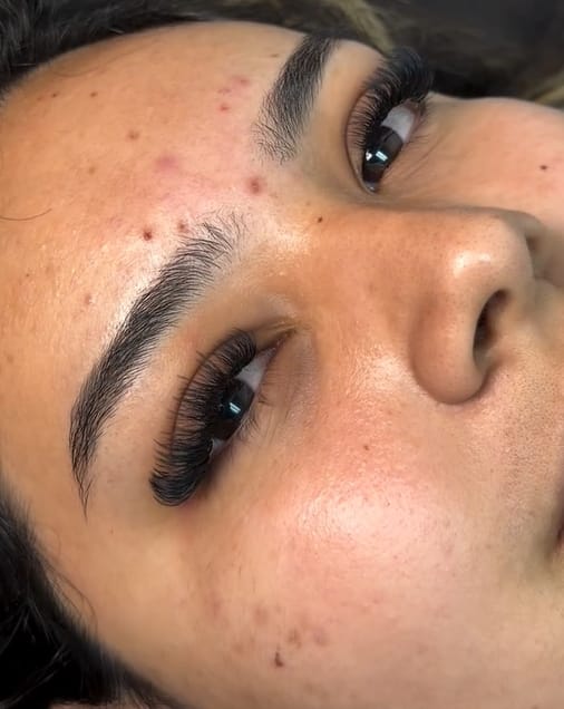 Customer photo review of Cashmere Volume Lashes 0.03/0.05/0.07