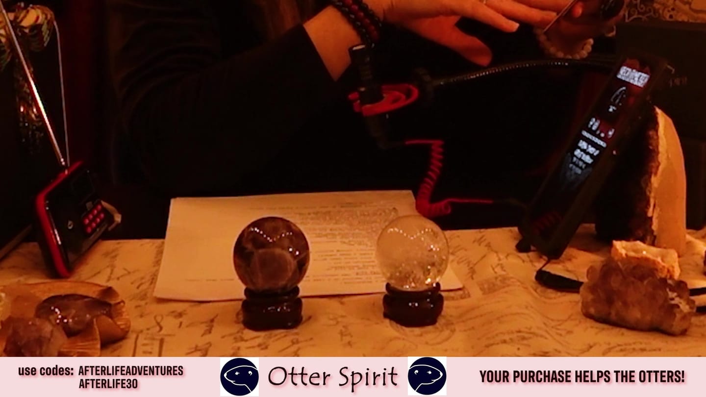 Customer photo review of Clear Quartz Sphere