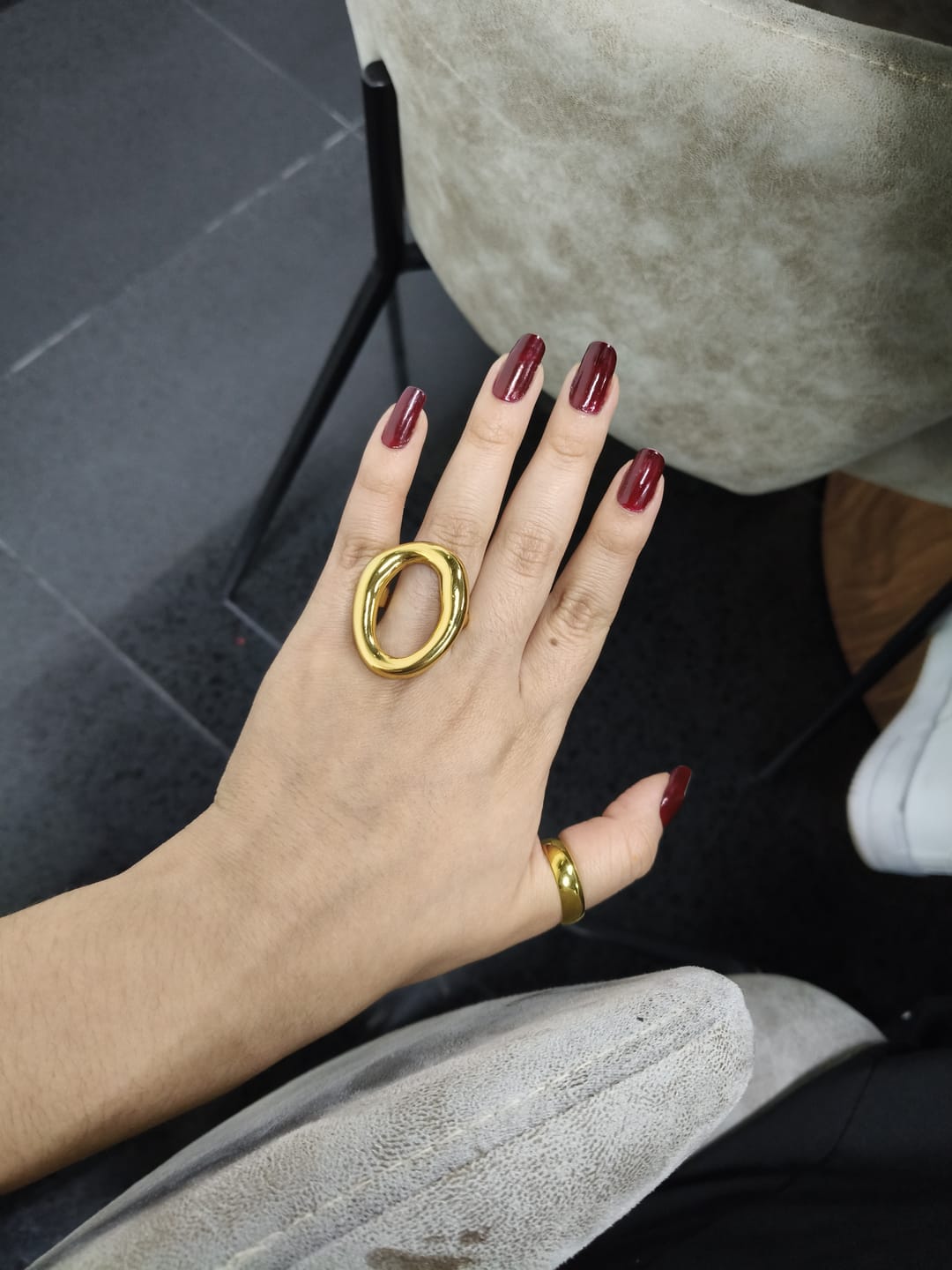 Customer photo review of Anillo Rust