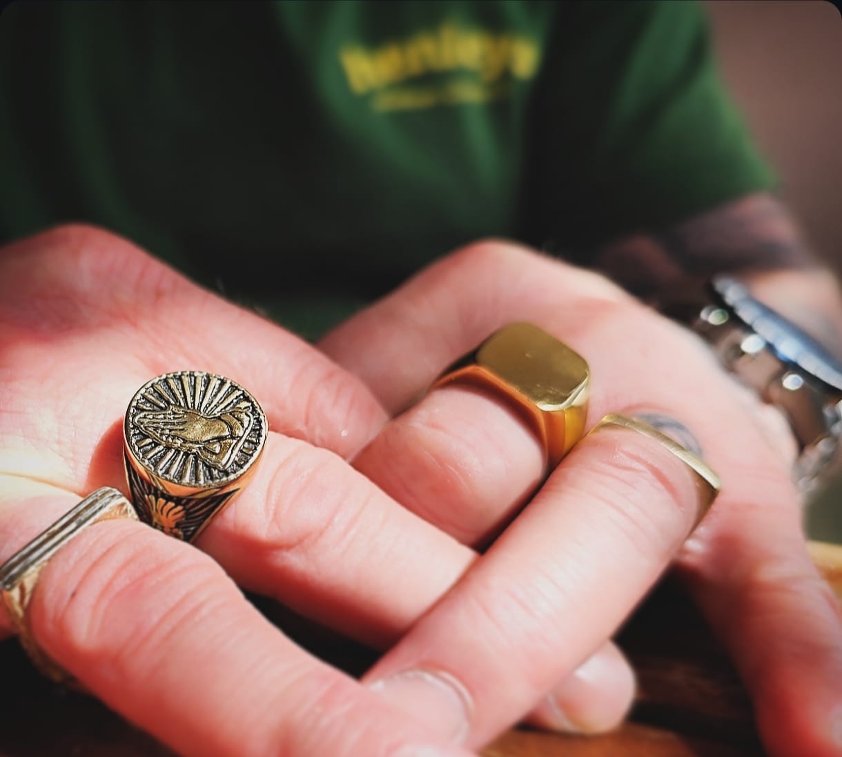 Customer photo review of SACRED GOLD.