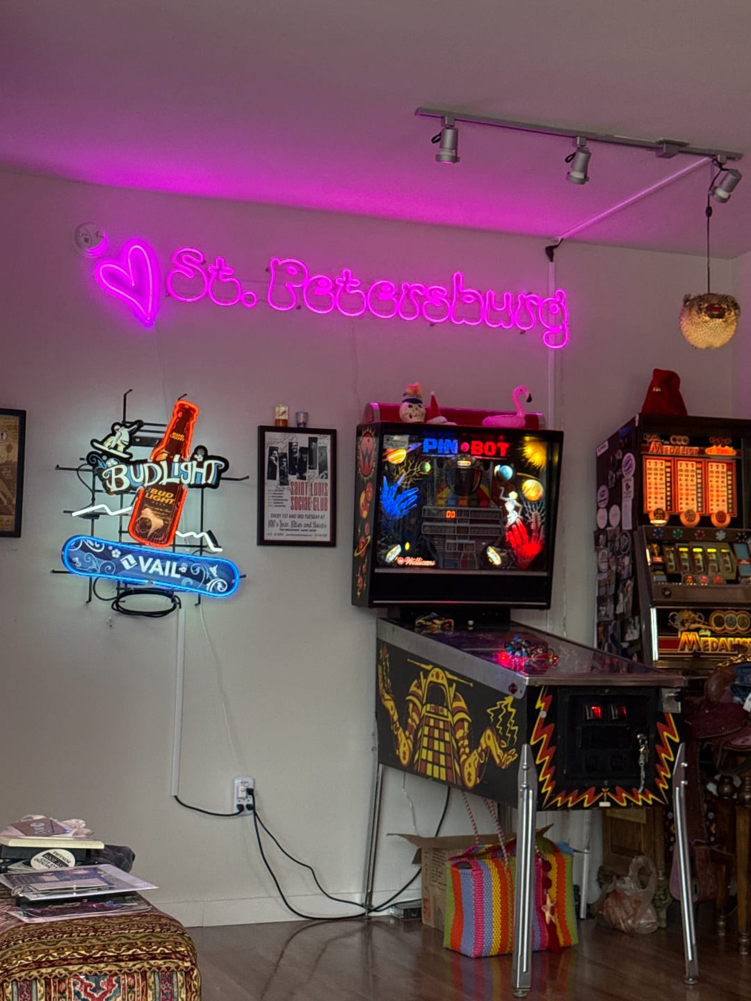Customer photo review of 0h Baby Shower Sign in Neon