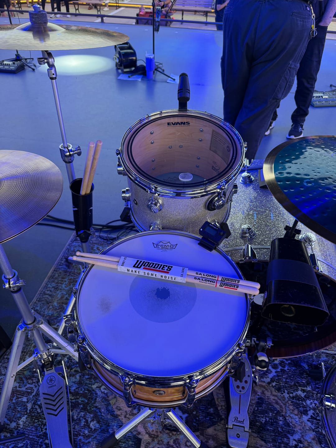 Customer photo review of American Hickory 5A Long Drumsticks