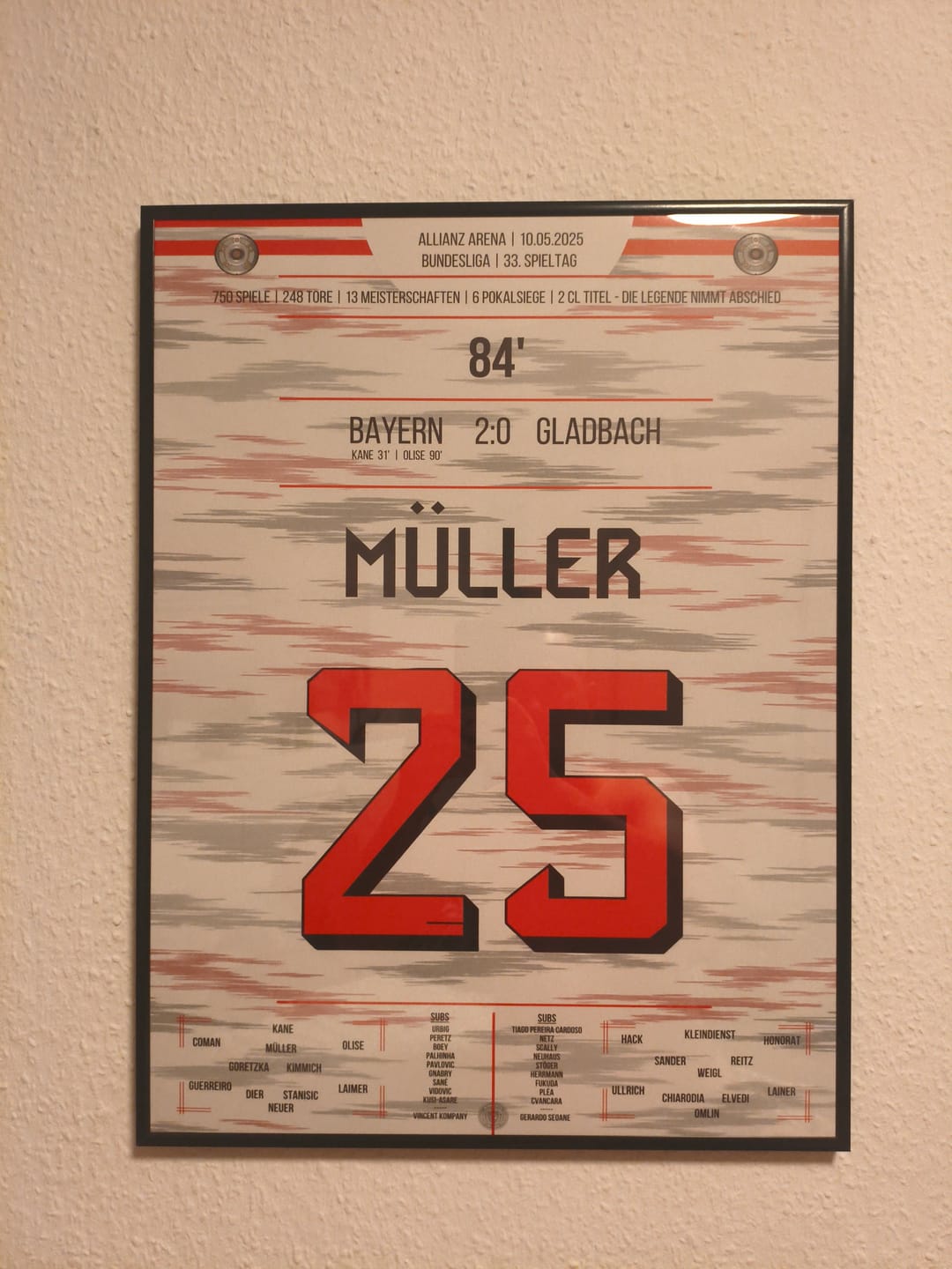 Customer photo review of Thomas Müller - Die Münchener Legende nimmt Abschied