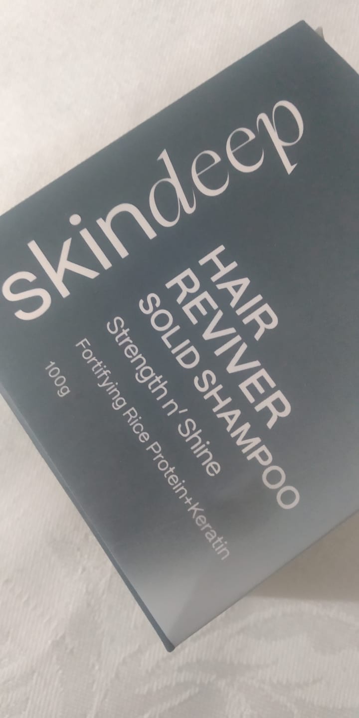 Customer photo review of HAIR REVIVER - Rice Protein Solid Shampoo