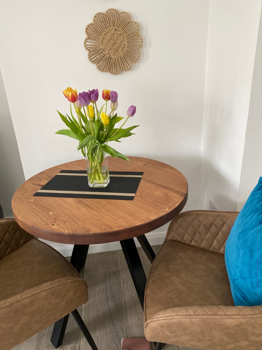 Customer photo review of Round Dining Table