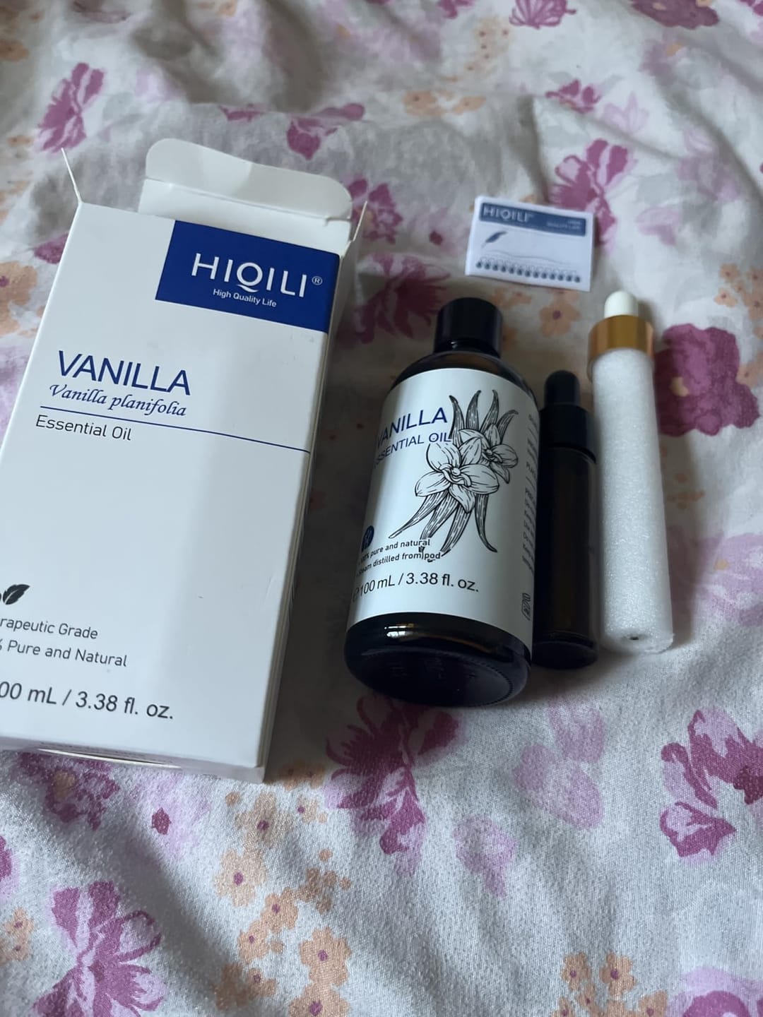 Customer photo review of Vanilla Essential Oil