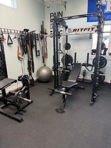 Customer photo review of RitFit M1 PRO Multi-Functional Smith Machine with Cable Crossover System and Squat Rack for Home Gym