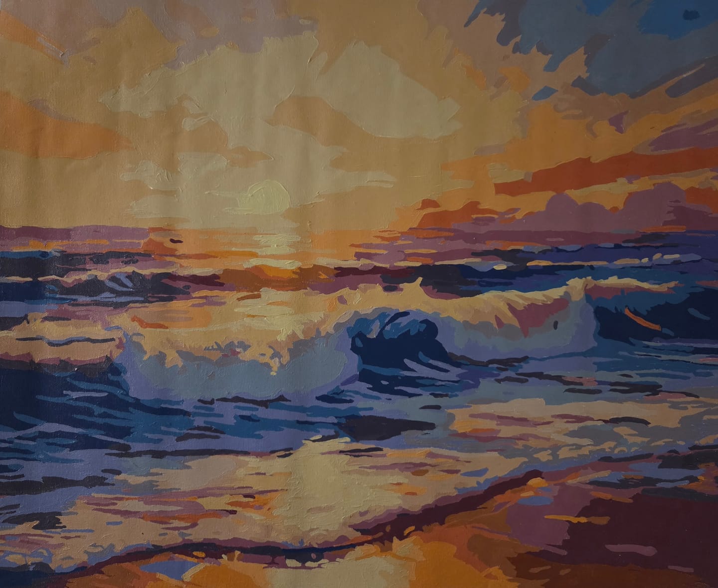 Customer photo review of Sunset Surf