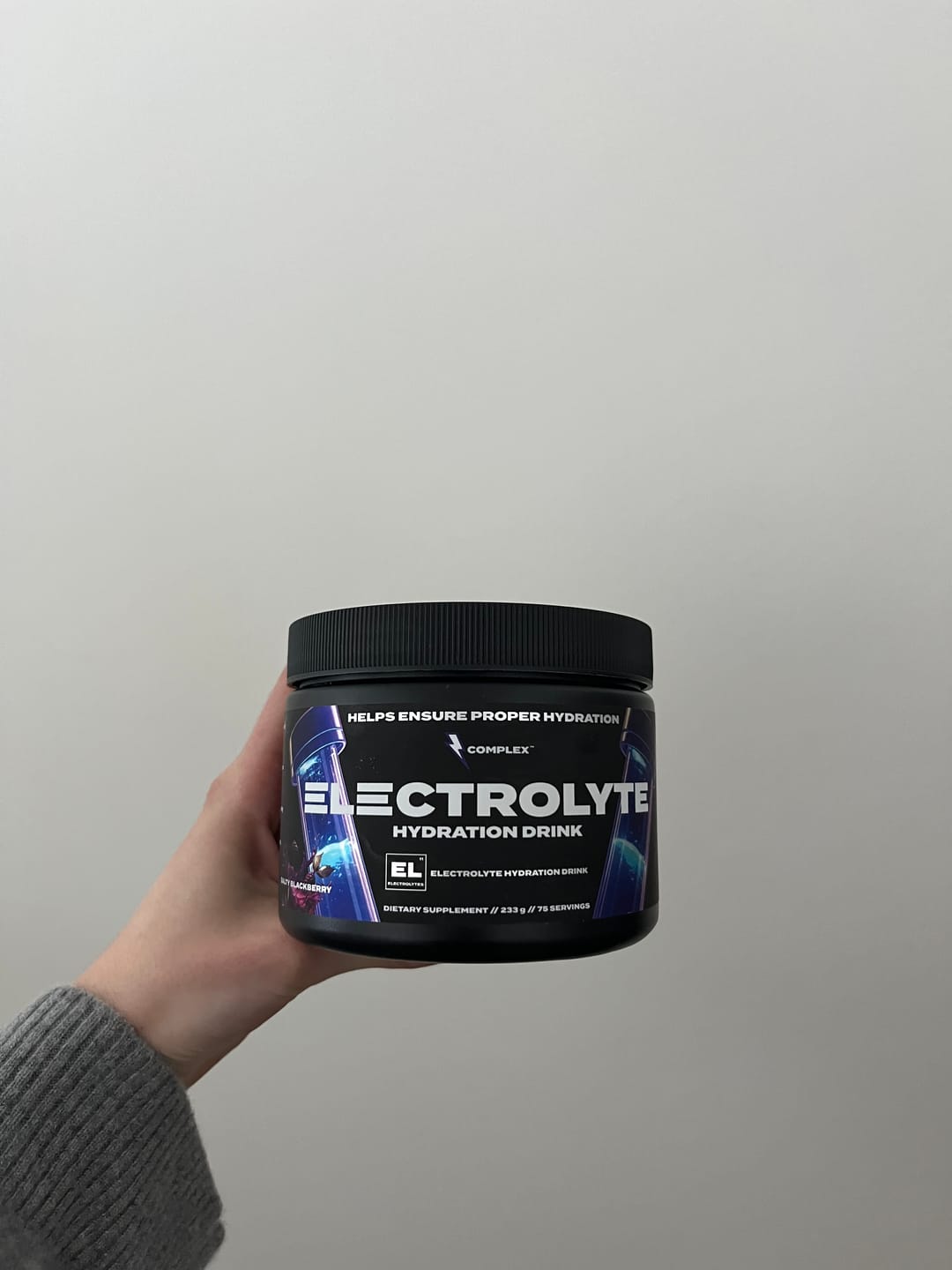 Customer photo review of Electrolyte Hydration Drink