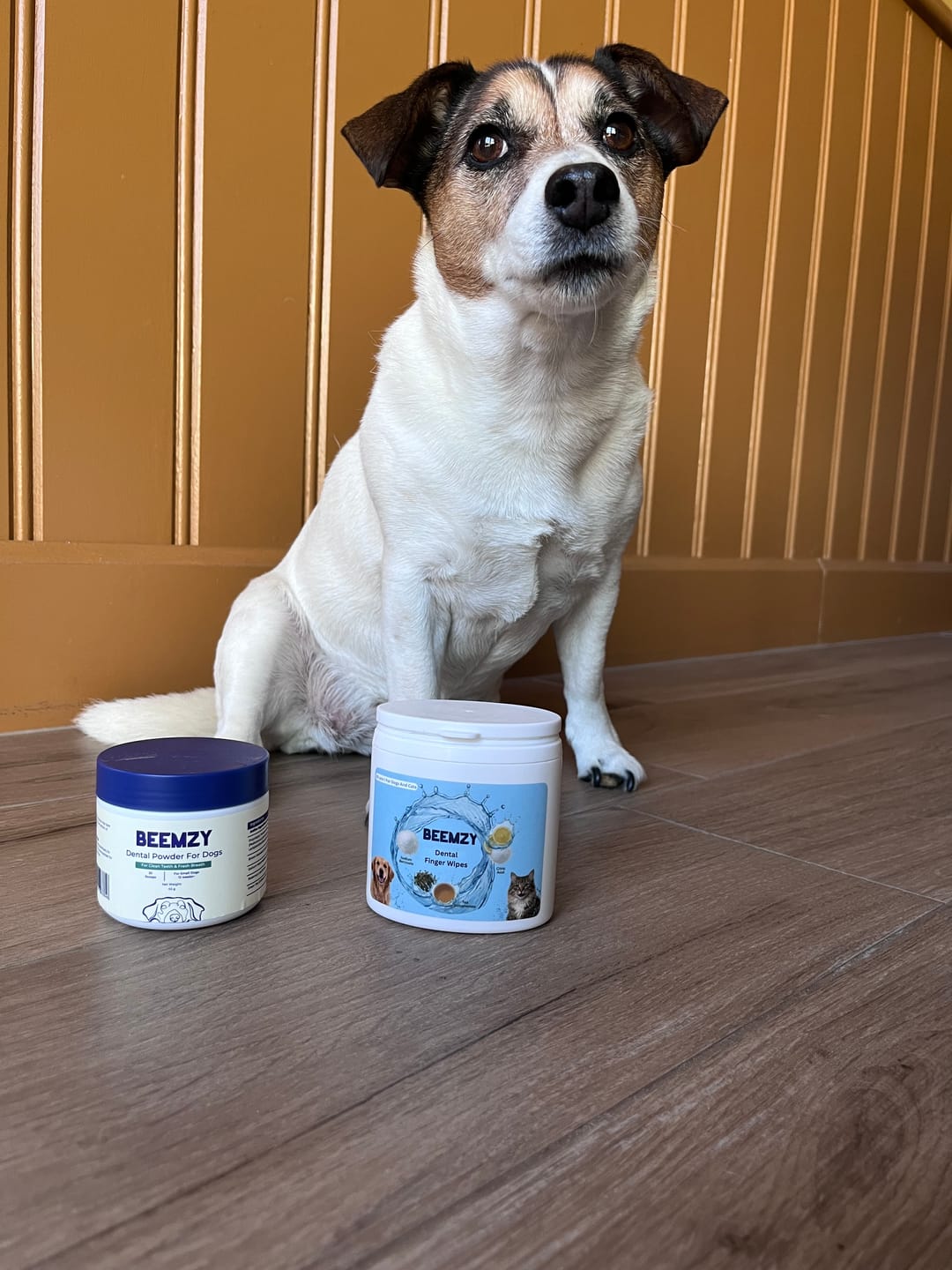 Customer photo review of Beemzy Tandpoeder voor Honden