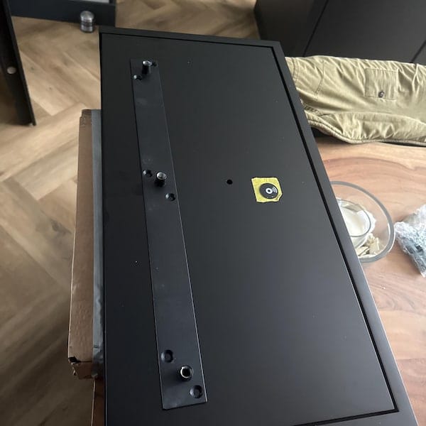 Customer photo review of Smart Hidden Drawer Shelf with RFID Lock – Wall Mounted Shelf Safe A14