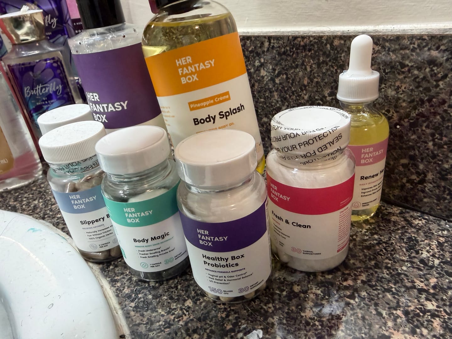 Customer photo review of Ultimate Glow-Up Kit