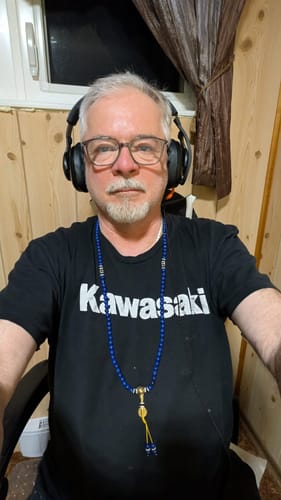 Customer photo review of Lapis Lazuli Tree of Life Bracelet