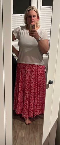 Customer photo review of Rock hell rosa LEO POWER rot/pink