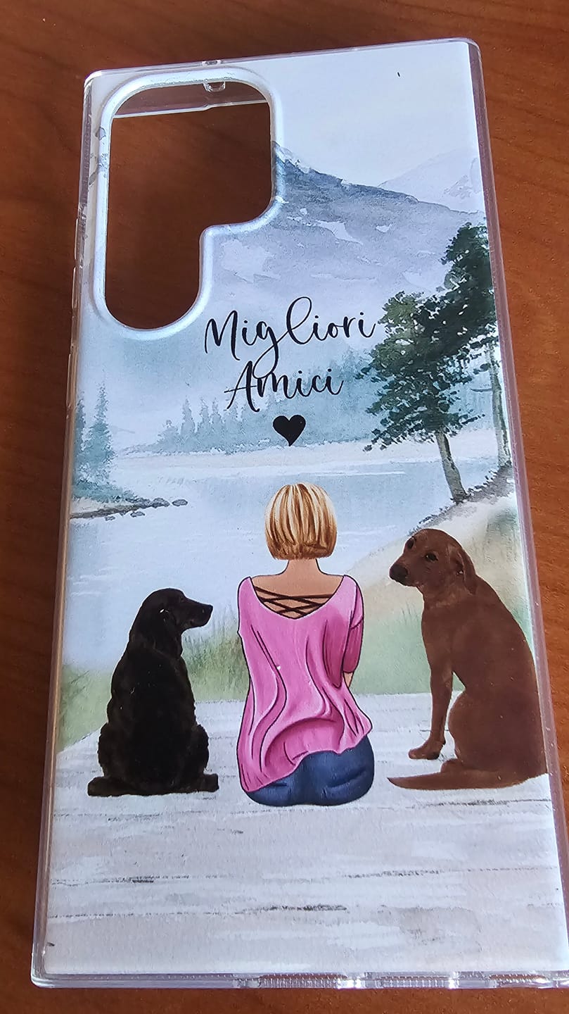 Customer photo review of Insieme al mio animale domestico – Custodia per il telefono personalizzata
