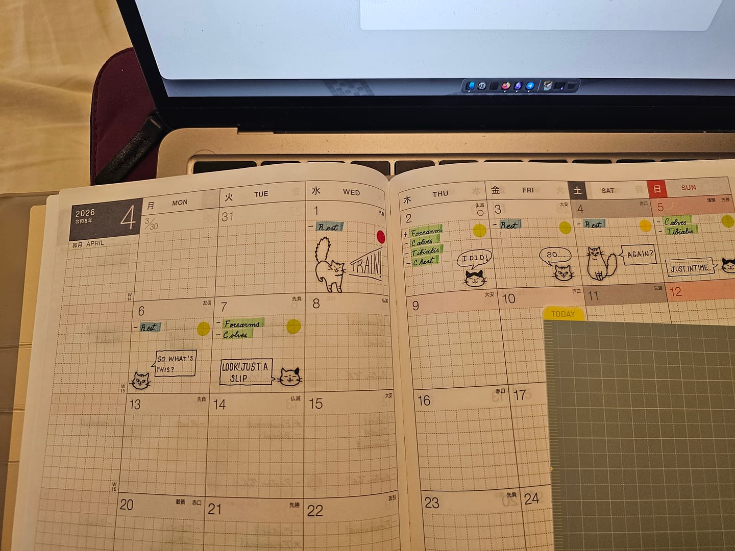 Customer photo review of Midori Sticker Chat