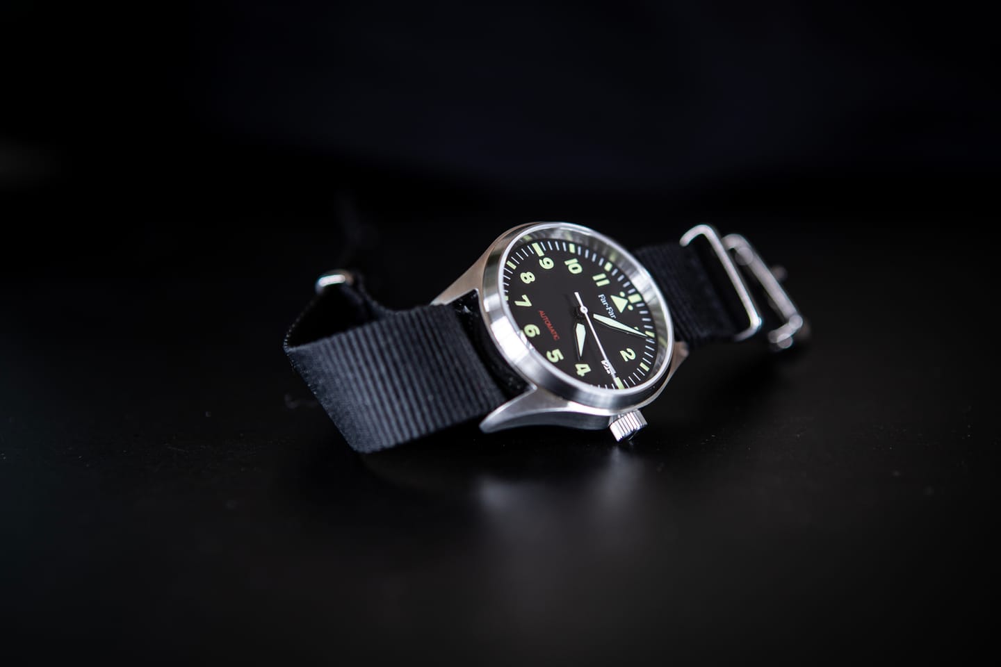 Customer photo review of Far-Far Automatisk Pilotklokke Sort