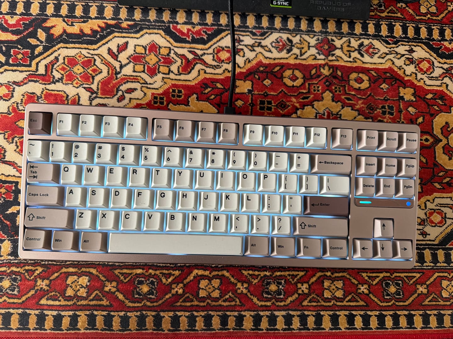 Customer photo review of Evoworks -  Evo80 80% TKL Mechanical Keyboard
