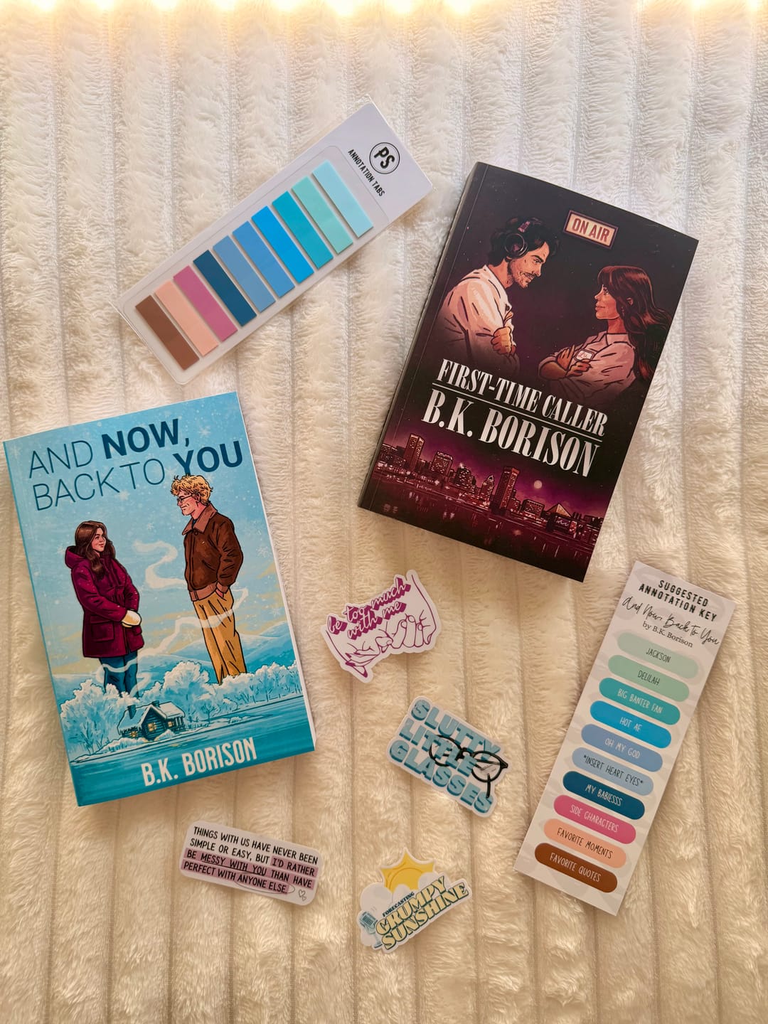 Customer photo review of First-Time Caller by B.K. Borison