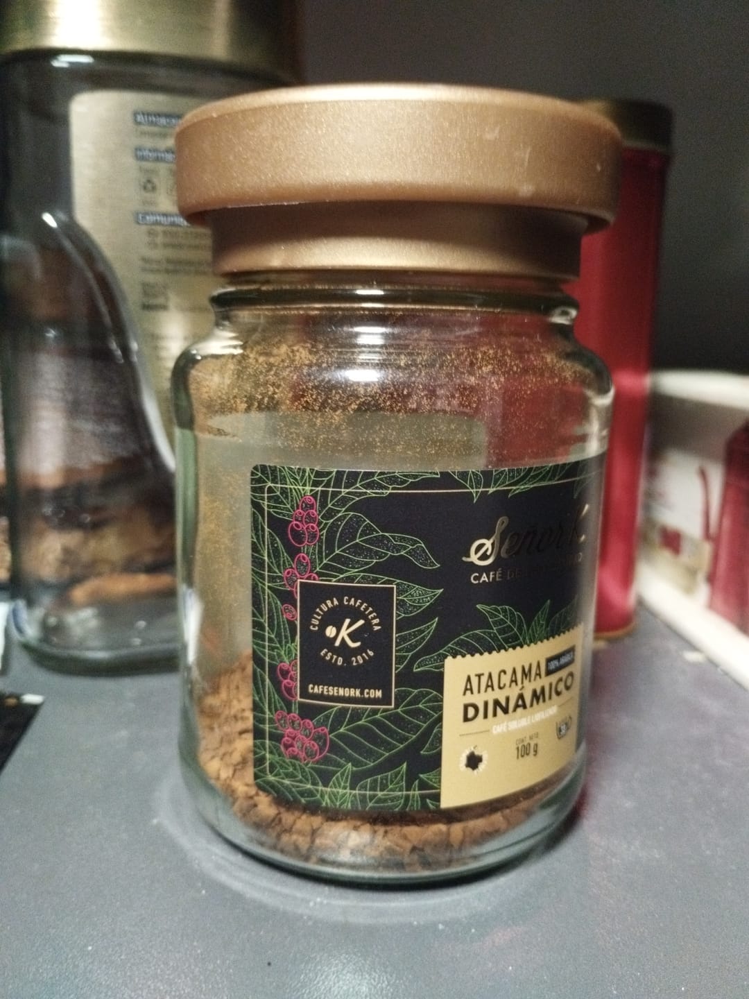 Customer photo review of Café Liofilizado Atacama Dinámico 100G