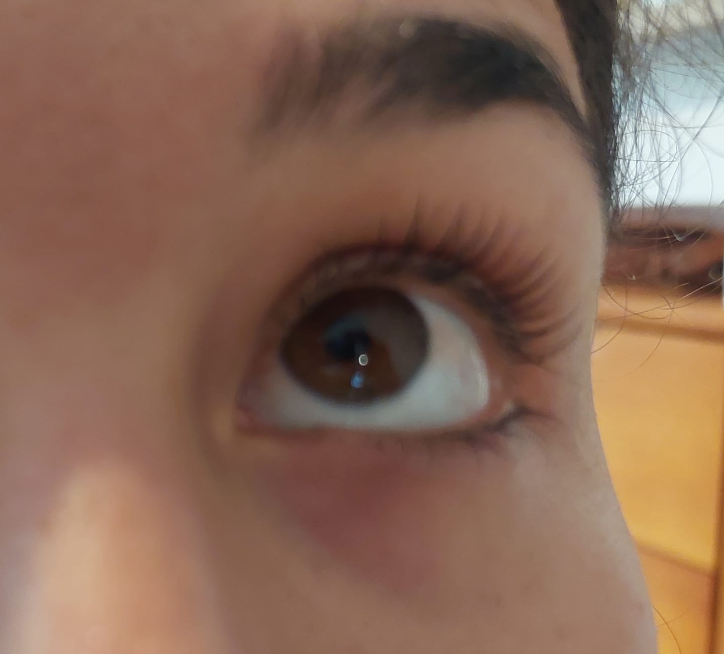 Customer photo review of Eyelash Serum