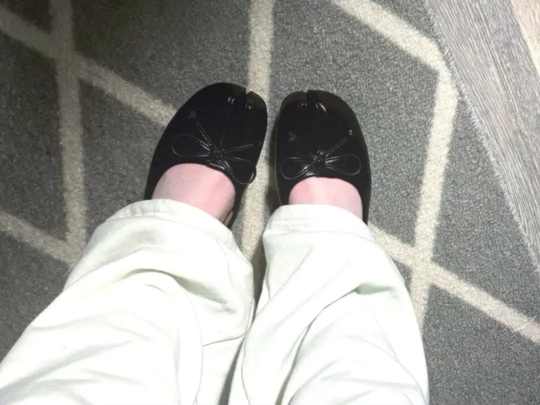 Customer photo review of Cecilia Slip-On Ballet Flats