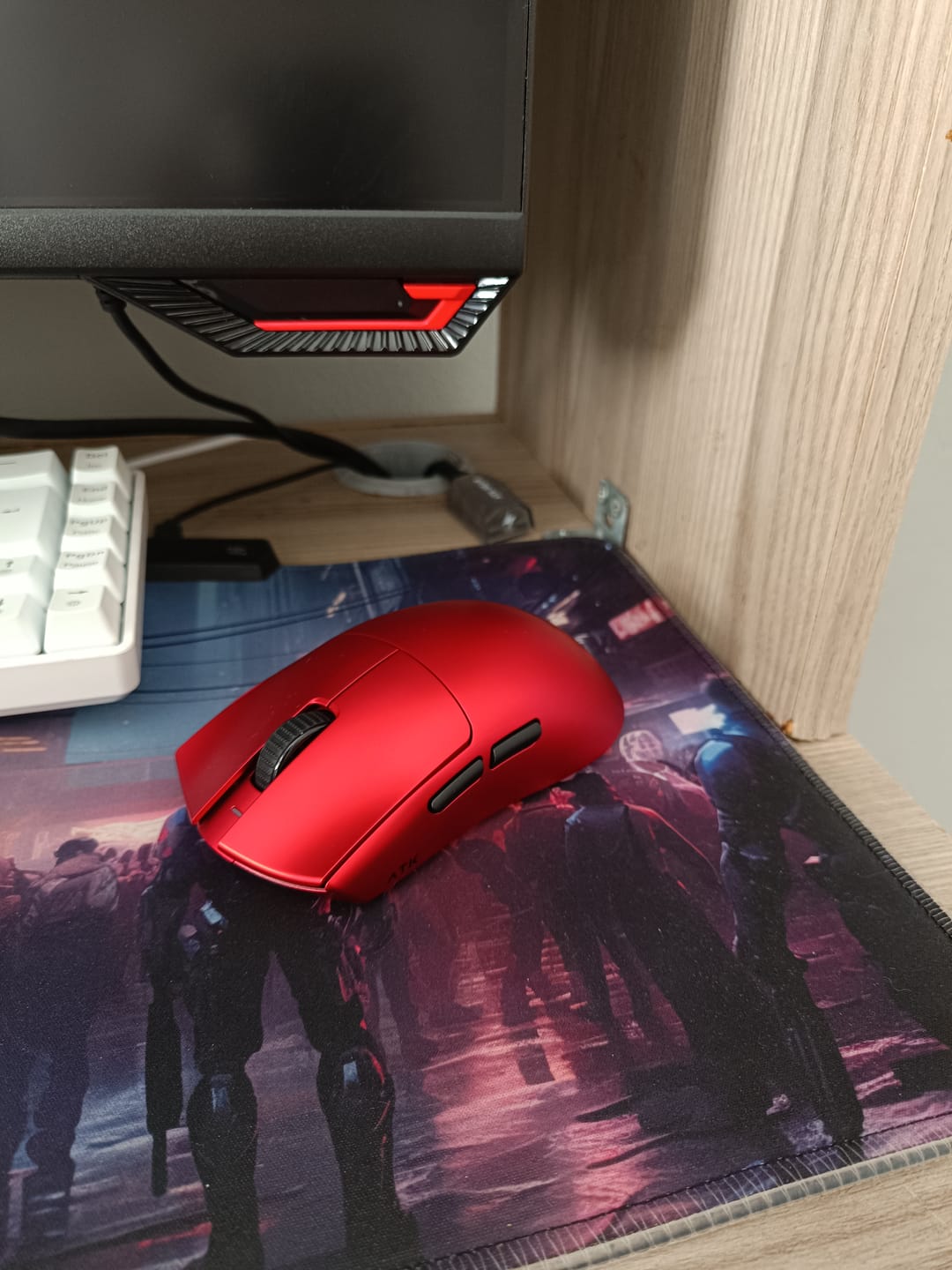 Customer photo review of ATK Blazing Sky X1 V2 Wireless Mouse