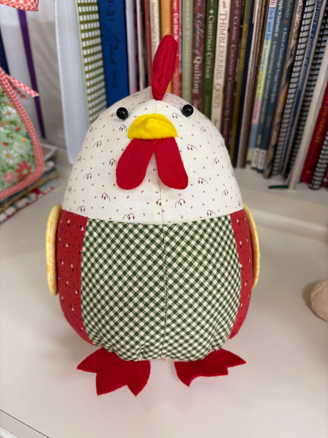 Customer photo review of Mrs. Quilty Plushies – Bundle of 14 Patterns Vol. 2