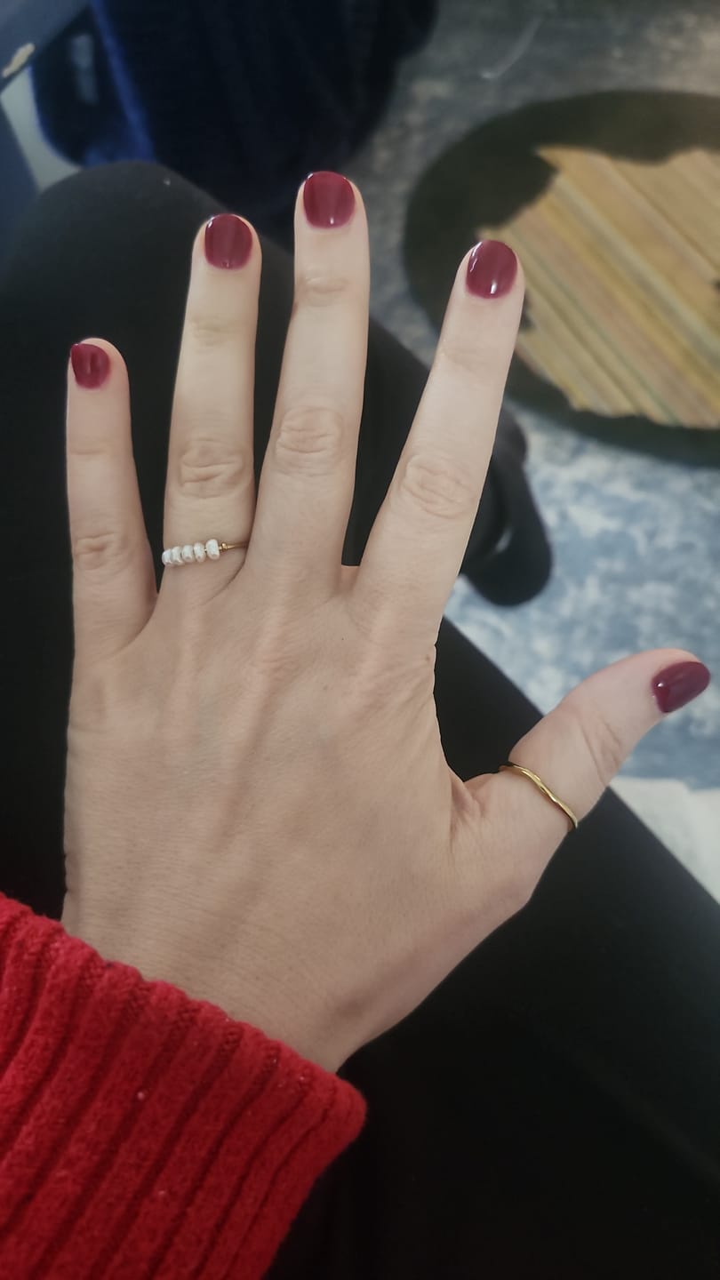 Customer photo review of Classic Freshwater Pearl Ring