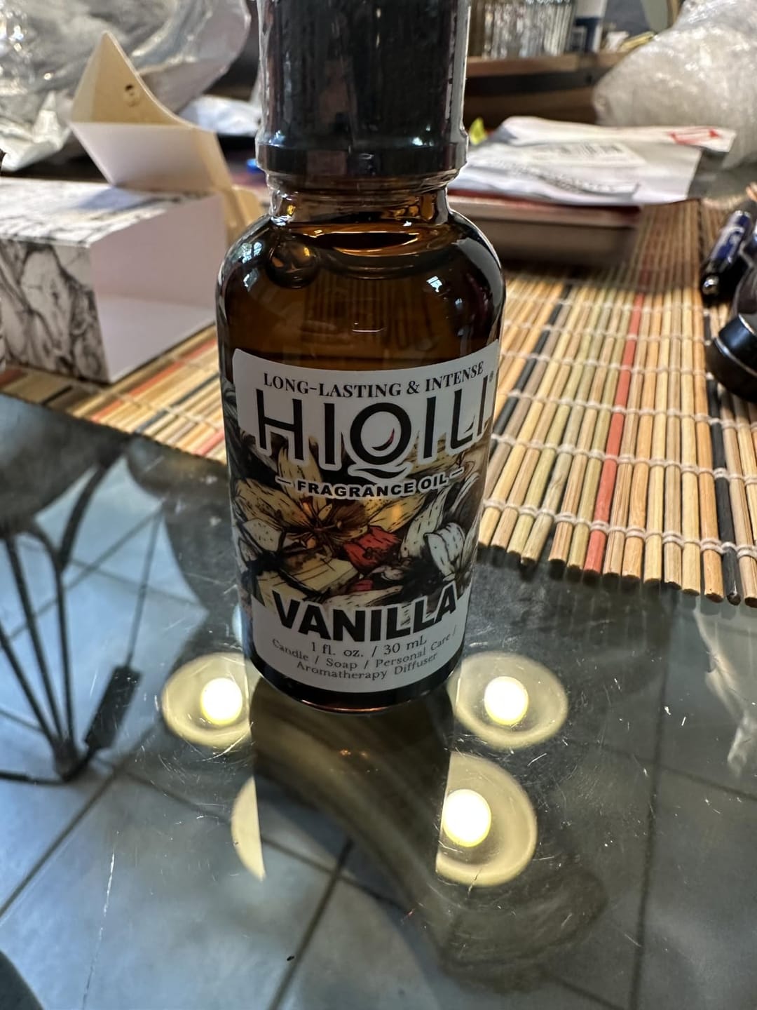 Customer photo review of Vanilla Fragrance Oil