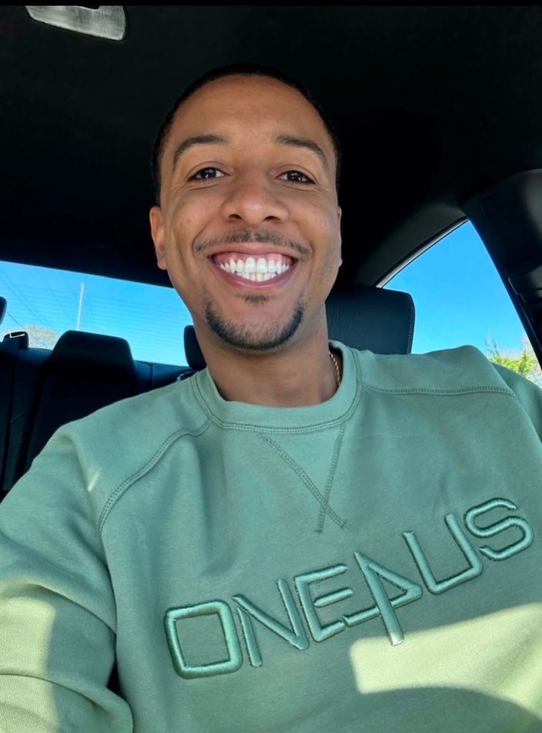 Customer photo review of "Catalyst For Change" Oversized Sweatsuit