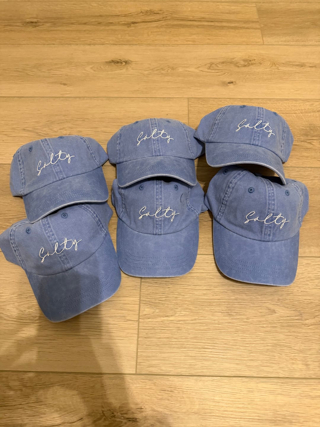 Customer photo review of Salty Script Hat
