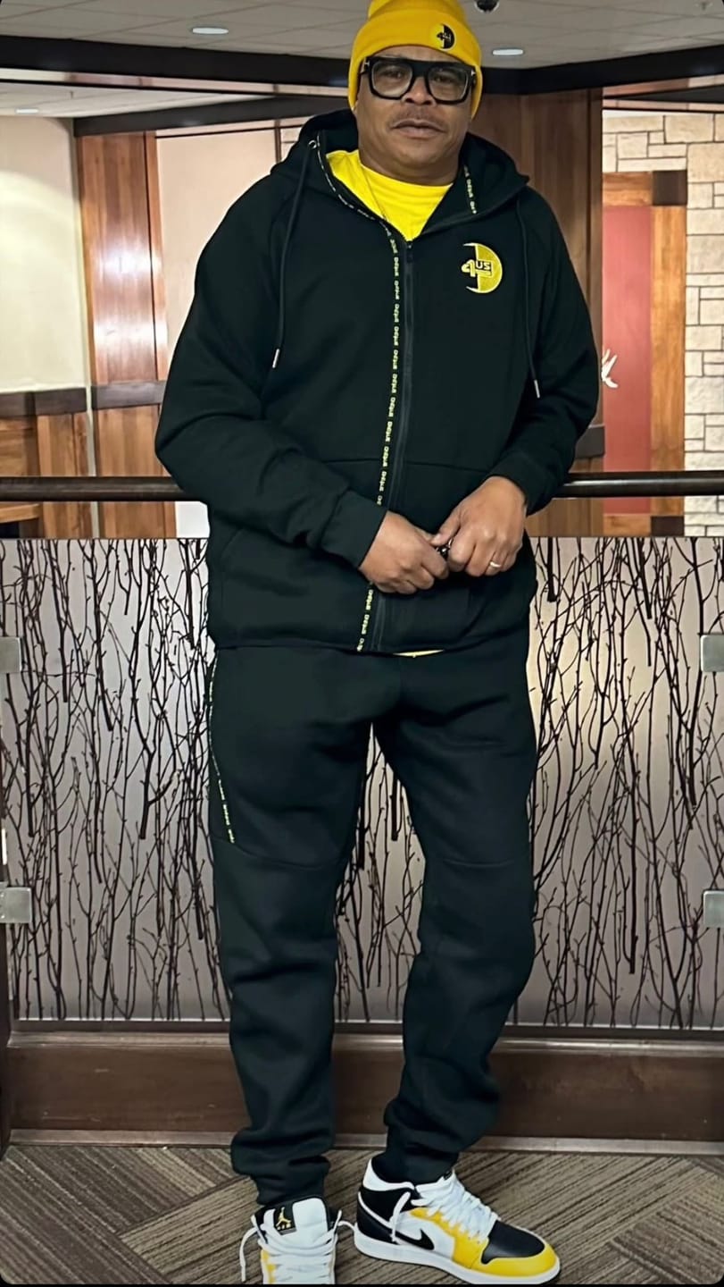Customer photo review of "I'm The Message" Fitted Tracksuit