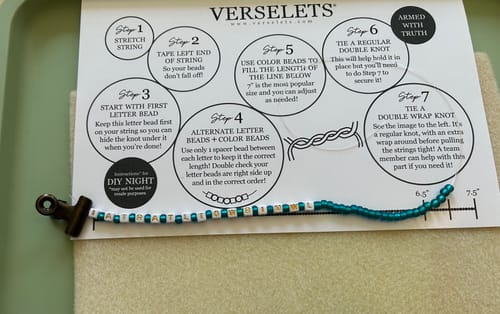 Customer photo review of Good Friday Verselet Workshop