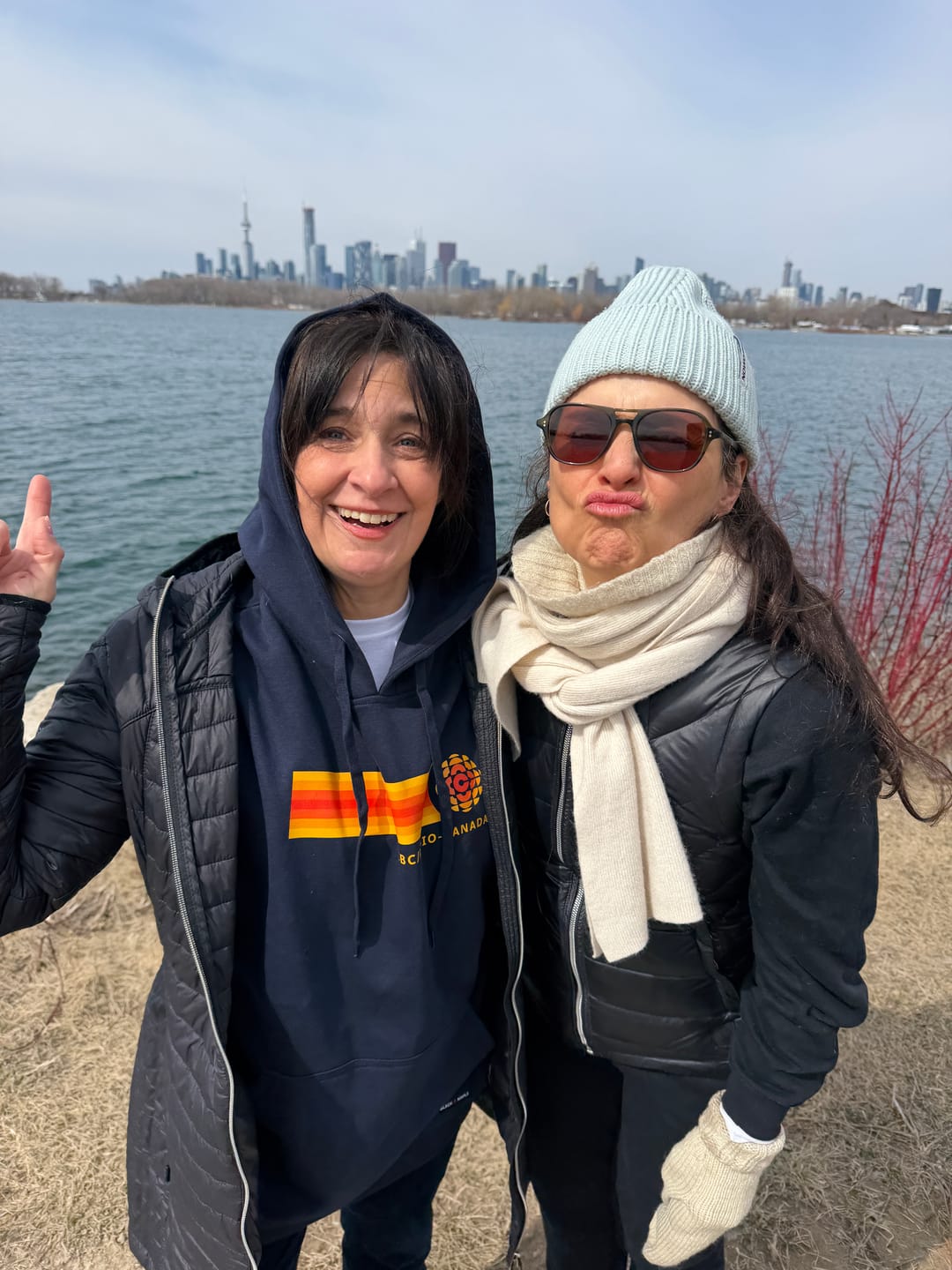 Customer photo review of CBC 74 Retro Stripe Sweatshirt and Hoodie