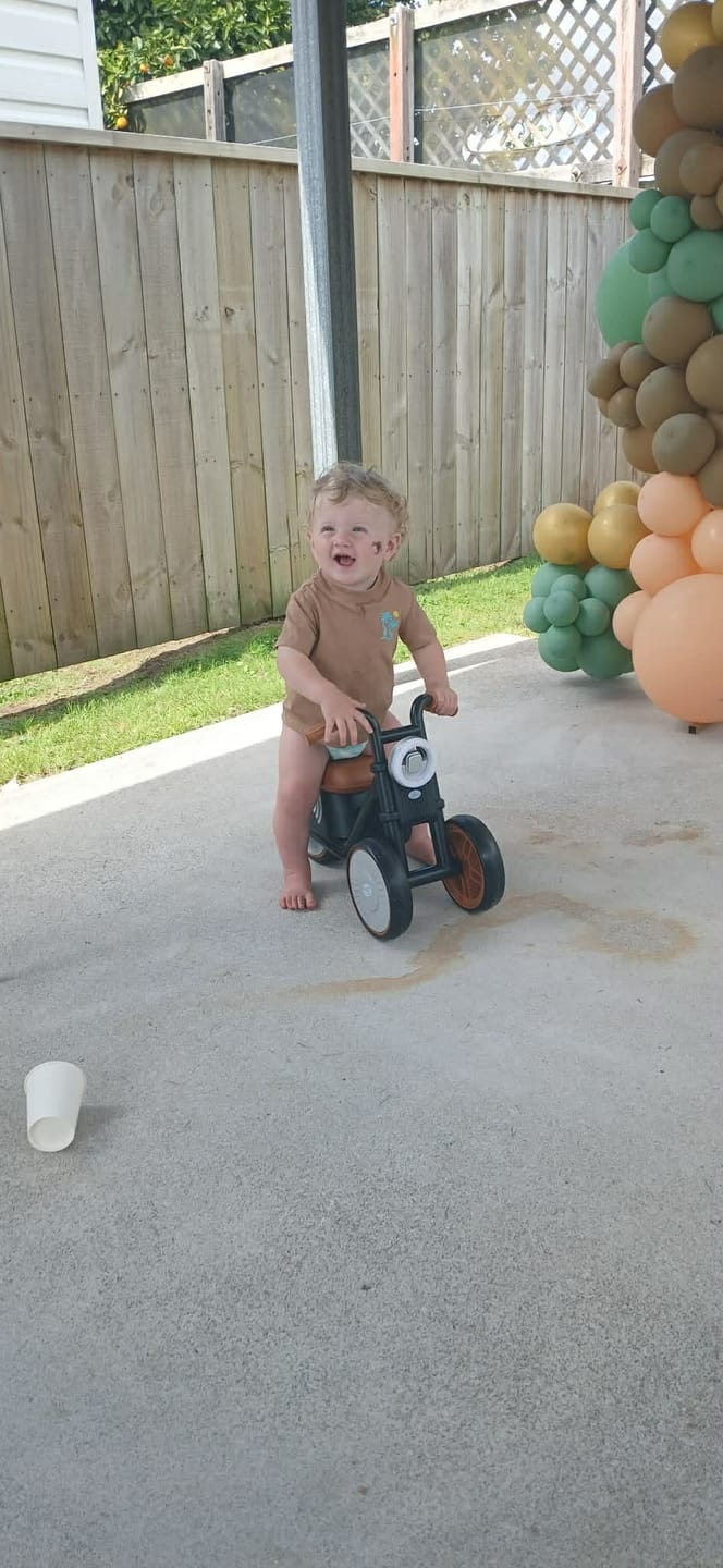Customer photo review of Baby Balance Bike - Gear Force U8