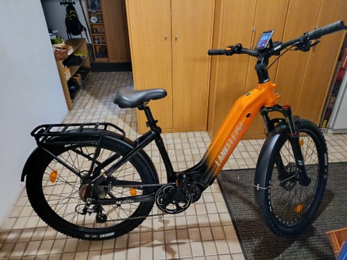 Customer photo review of Lankeleisi MG600 Lite 250W 27.5" Electric Trekking Bike 720Wh SUV E-bike with Torque Sensor 36V 20Ah Battery [Pre-Order]