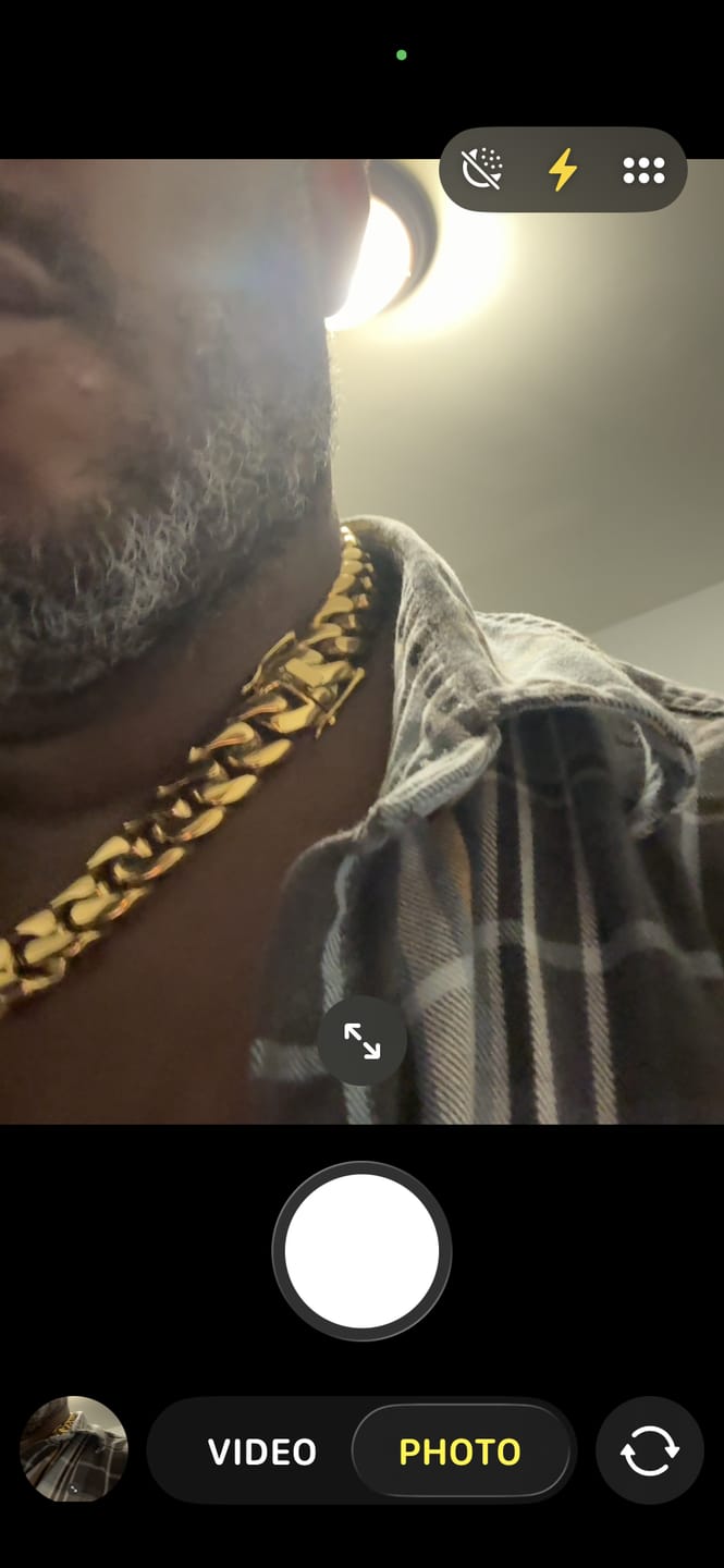 Customer photo review of 10-22mm Solid 18k Gold Plated Miami Cuban Link Chain