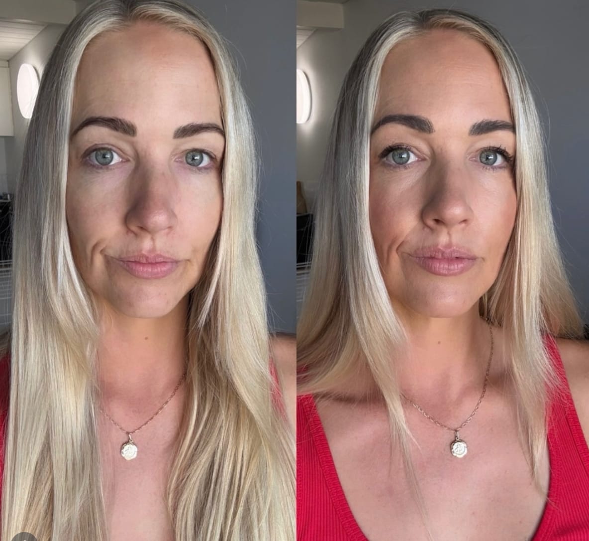 Customer photo review of Loose Mineral Foundation