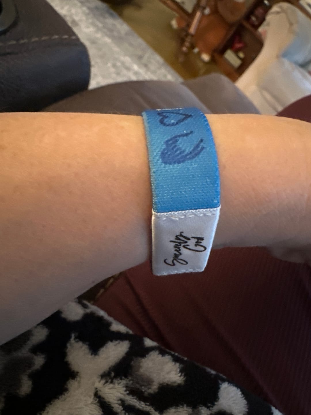 Customer photo review of THE PRAYER WRISTBAND
