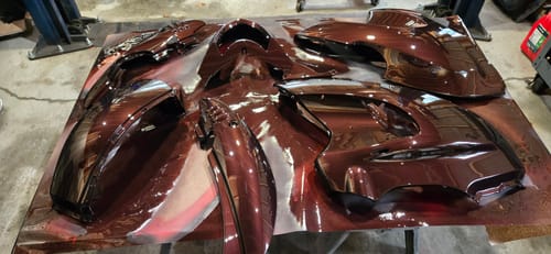 Customer photo review of BMW MADEIRA RED P. R20 | OEMatch Automotive Basecoat