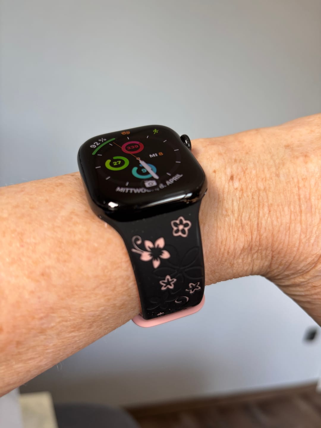 Customer photo review of Apple Watch Silikonband 'Dianne'
