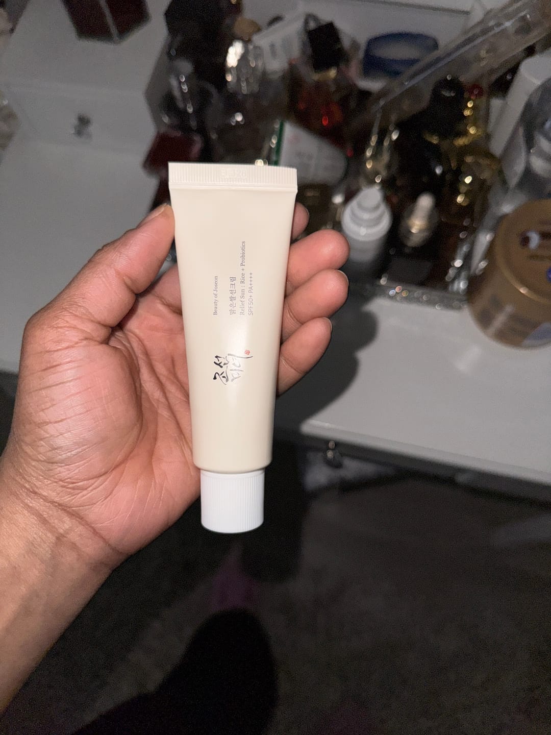 Customer photo review of Saules aizsargkrēms ar probiotiķiem Beauty of Joseon Relief Sun Rice Probiotics SPF50