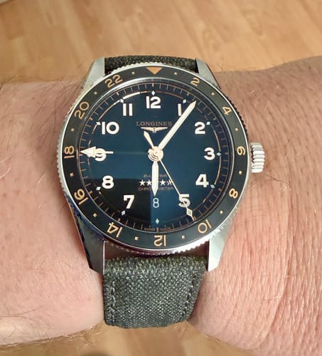 Customer photo review of Panthera Canvas – Uhrenarmband