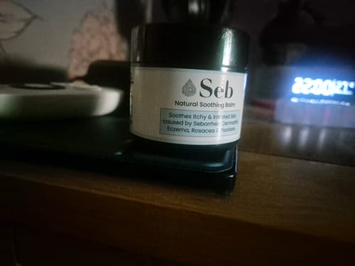 Customer photo review of Seb Natural Soothing Balm
