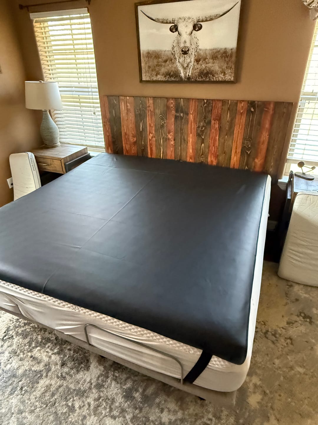 Customer photo review of Earthbound® Grounding Mattress Pad